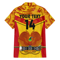 Custom Papua New Guinea Rugby Family Matching Tank Maxi Dress and Hawaiian Shirt 2023 Go Kumuls Pacific Dynamic Style LT14 - Polynesian Pride