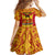 Custom Papua New Guinea Rugby Kid Short Sleeve Dress 2023 Go Kumuls Pacific Dynamic Style LT14 - Polynesian Pride