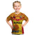 Custom Papua New Guinea Rugby Kid T Shirt 2023 Go Kumuls Pacific Dynamic Style LT14 Yellow - Polynesian Pride