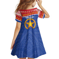 Personalized The Philippines Christmas Family Matching Tank Maxi Dress and Hawaiian Shirt Pilipinas Parol - Maligayang Pasko! LT14 - Polynesian Pride