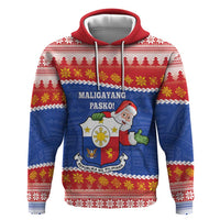 Personalized The Philippines Christmas Zip Hoodie Pilipinas Parol - Maligayang Pasko! LT14 Pullover Hoodie Blue - Polynesian Pride
