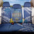 Hanukkah Jewish Festival Back Car Seat Cover It's Lit - Polynesian Pattern
