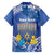 Personalised Hanukkah Jewish Festival Family Matching Tank Maxi Dress and Hawaiian Shirt It's Lit - Polynesian Pattern