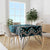 Turquoise Aotearoa Tablecloth Taniko Motifs With Paua Shell Kowhaiwhai