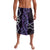 Purple Aotearoa Lavalava Taniko Motifs With Paua Shell Kowhaiwhai