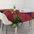 Hawaii Kilauea Big Islands Tablecloth Pele Goddess With Tropical Flowers