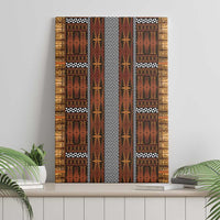 Malo e Lelei Tonga Canvas Wall Art Tongan Ngatu Tapa Cloth - Polynesian Pride