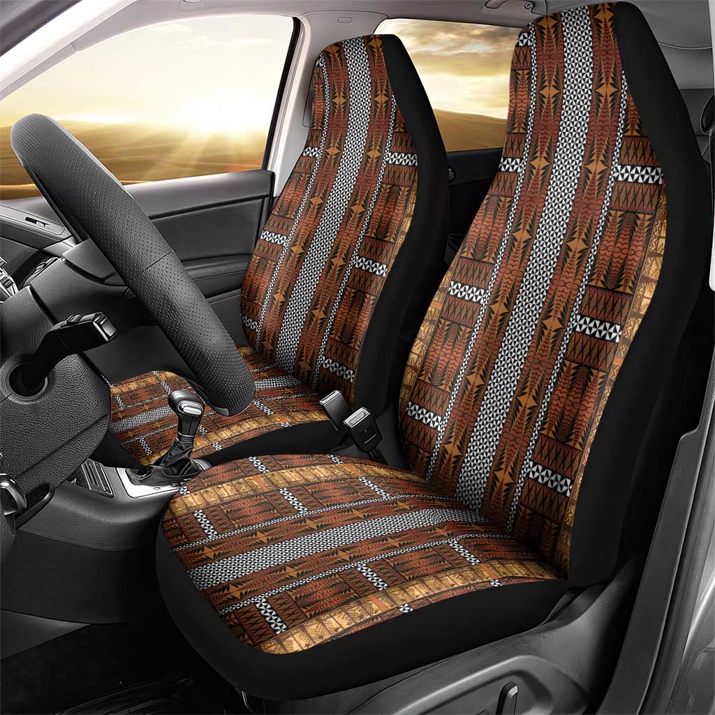Malo e Lelei Tonga Car Seat Cover Tongan Ngatu Tapa Cloth - Polynesian Pride