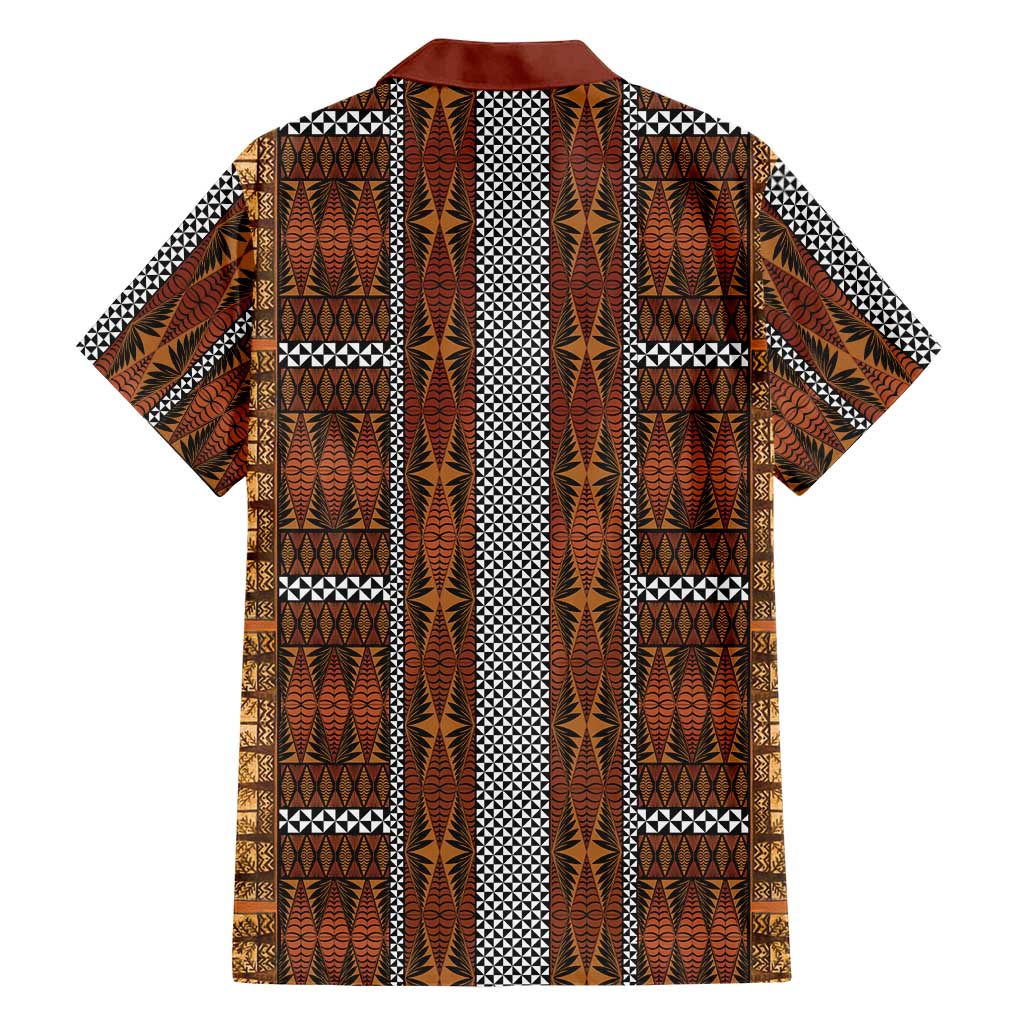 Malo e Lelei Tonga Hawaiian Shirt Tongan Ngatu Tapa Cloth - Polynesian Pride