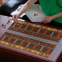 Malo e Lelei Tonga Puzzle Tongan Ngatu Tapa Cloth - Polynesian Pride