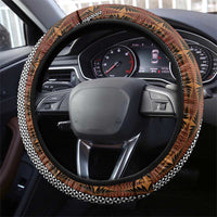 Malo e Lelei Tonga Steering Wheel Cover Tongan Ngatu Tapa Cloth - Polynesian Pride