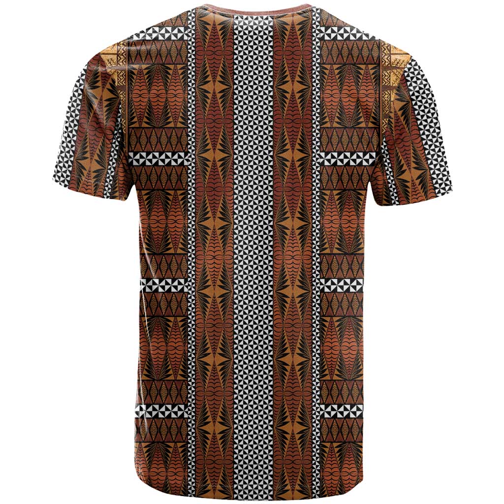 Malo e Lelei Tonga T Shirt Tongan Ngatu Tapa Cloth - Polynesian Pride