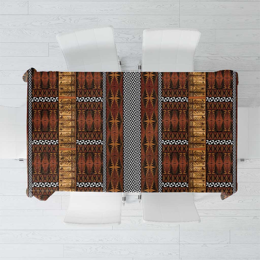Malo e Lelei Tonga Tablecloth Tongan Ngatu Tapa Cloth - Polynesian Pride