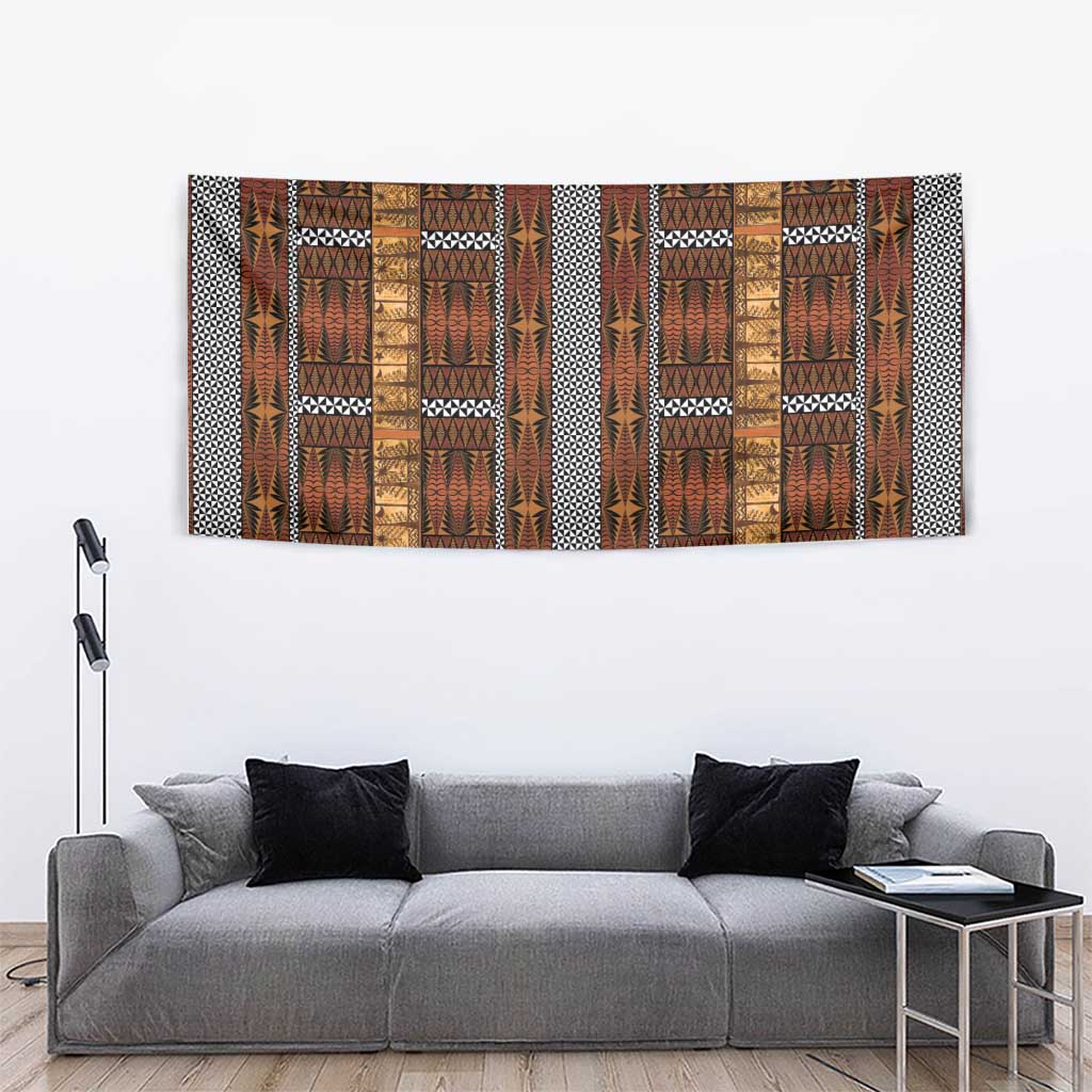 Malo e Lelei Tonga Tapestry Tongan Ngatu Tapa Cloth - Polynesian Pride