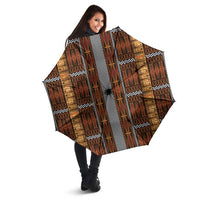 Malo e Lelei Tonga Umbrella Tongan Ngatu Tapa Cloth - Polynesian Pride