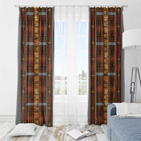 Malo e Lelei Tonga Window Curtain Tongan Ngatu Tapa Cloth - Polynesian Pride