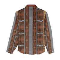 Malo e Lelei Tonga Women Casual Shirt Tongan Ngatu Tapa Cloth - Polynesian Pride