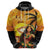 Aloha Hawaii Women's Day Zip Hoodie Hula Girl With Sunset Vibes LT14 - Polynesian Pride