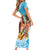 Aloha Hawaii Women's Day Family Matching Short Sleeve Bodycon Dress and Hawaiian Shirt Hula Girl With Ukulele Tropical Style LT14 - Polynesian Pride