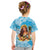 Aloha Hawaii Women's Day Kid T Shirt Hula Girl With Ukulele Tropical Style LT14 - Polynesian Pride