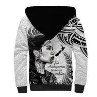 New Zealand Women's Day Sherpa Hoodie Aotearoa Kia Whakapumau Te Mana Wahine LT14 - Polynesian Pride