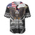 Talofa American Samoa Flag Day Baseball Jersey Bald Eagle Polynesian Tattoo