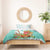 Hawaii Cinco de Mayo Bedding Set Chili Pepper Hula Girl Tropical Vibes
