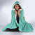 Hawaii Cinco de Mayo Hooded Blanket Chili Pepper Hula Girl Tropical Vibes