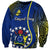 Polynesian Pride Cook Islands Sweatshirt Mangaia Gospel Day Blue Version LT14 Unisex Blue - Polynesian Pride