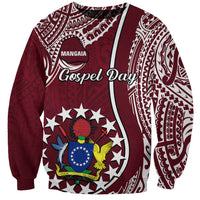 June 15 Mangaia Gospel Day Mangaia Cook Islands Sweatshirt Maroon Version LT14 Unisex Maroon - Polynesian Pride
