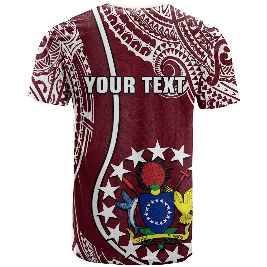 Custom June 15 Mangaia Gospel Day Mangaia Cook Islands T Shirt Maroon Version LT14 - Polynesian Pride