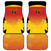 Custom Papua New Guinea Cricket Car Mats 2024 Go PNG