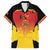 Custom Papua New Guinea Cricket Family Matching Off Shoulder Maxi Dress and Hawaiian Shirt 2024 Go PNG
