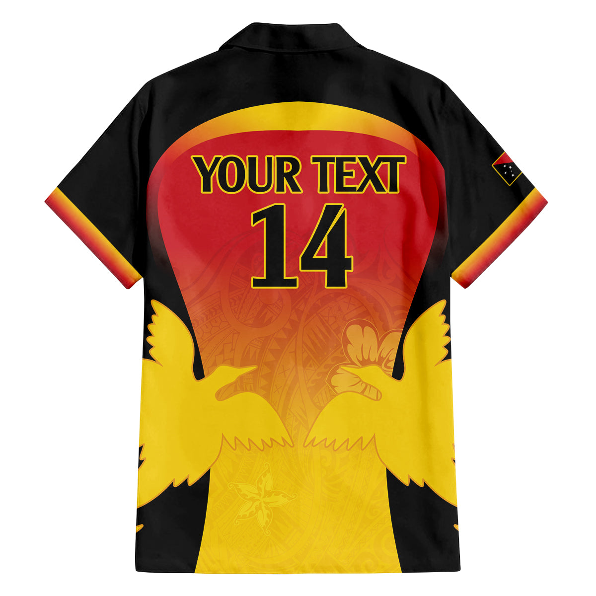 Custom Papua New Guinea Cricket Family Matching Off Shoulder Short Dress and Hawaiian Shirt 2024 Go PNG LT14 - Polynesian Pride