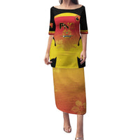 Custom Papua New Guinea Cricket Family Matching Puletasi and Hawaiian Shirt 2024 Go PNG