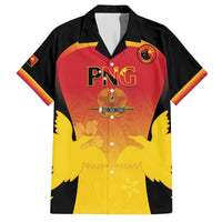 Custom Papua New Guinea Cricket Hawaiian Shirt 2024 Go PNG