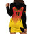 Custom Papua New Guinea Cricket Hoodie Dress 2024 Go PNG