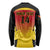 Custom Papua New Guinea Cricket Long Sleeve Shirt 2024 Go PNG