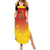 Custom Papua New Guinea Cricket Summer Maxi Dress 2024 Go PNG