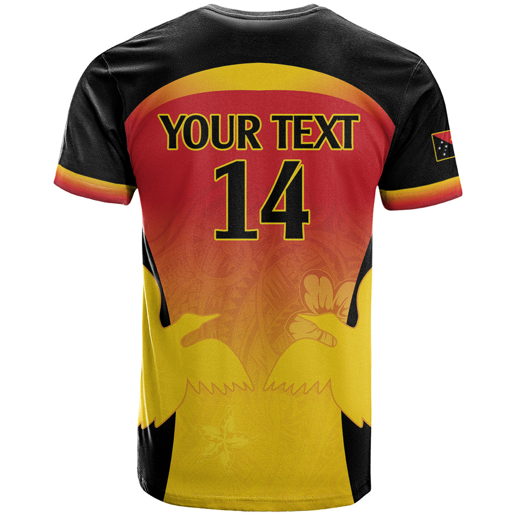 Custom Papua New Guinea Cricket T Shirt 2024 Go PNG LT14 - Polynesian Pride