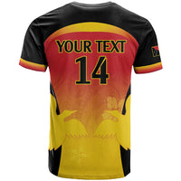 Custom Papua New Guinea Cricket T Shirt 2024 Go PNG LT14 - Polynesian Pride