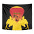 Custom Papua New Guinea Cricket Tapestry 2024 Go PNG