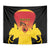 Custom Papua New Guinea Cricket Tapestry 2024 Go PNG