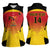Custom Papua New Guinea Cricket Women Sleeveless Polo Shirt 2024 Go PNG