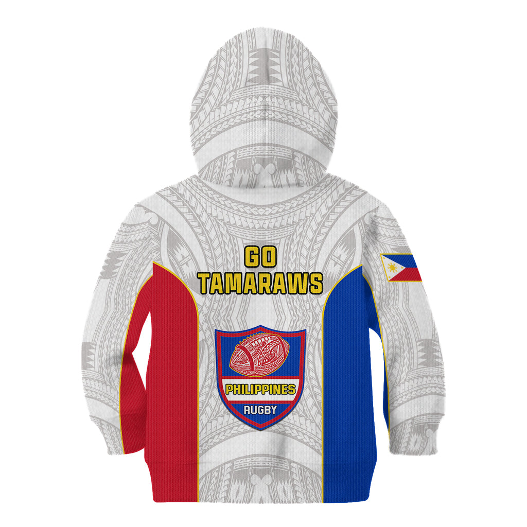 Philippines Rugby Kid Hoodie Pacific Pilipinas Go Tamaraws LT14 - Polynesian Pride