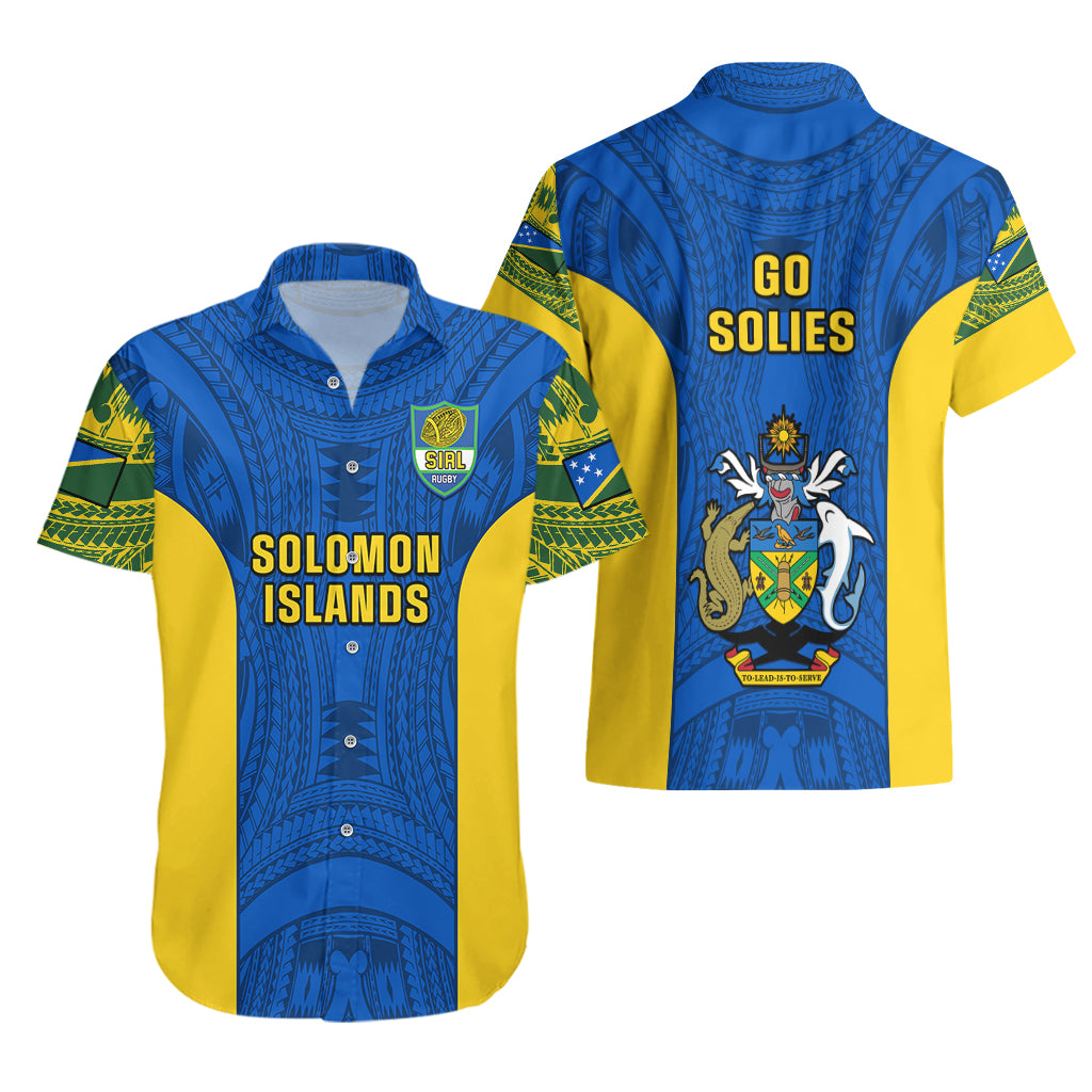 Solomon Islands Rugby Hawaiian Shirt Pacific Go Solies LT14 - Polynesian Pride