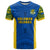 Custom Solomon Islands Rugby T Shirt Pacific Go Solies LT14 Blue - Polynesian Pride