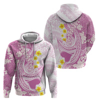 Purple Hawaii Shark Tattoo Zip Hoodie Puakenikeni Lei Plumeria Polynesian Pattern LT14 - Polynesian Pride