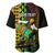 Personalised Paddle Board Hawaii Baseball Jersey Molokai 2 Oahu World Championships Kakau Pattern LT14 - Polynesian Pride