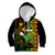 Personalised Paddle Board Hawaii Kid Hoodie Molokai 2 Oahu World Championships Kakau Pattern LT14 Hoodie Black - Polynesian Pride